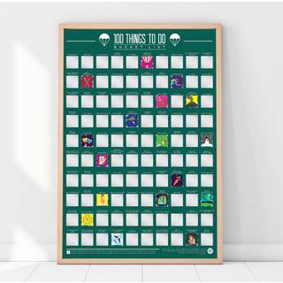 Gift Republic Bucketlist 100 Things To Do - Bucket list