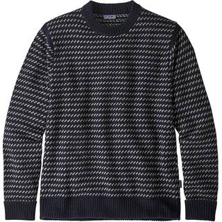 Patagonia Recycled Wool Sweater Sweatere Herrer størrelse S farve sort