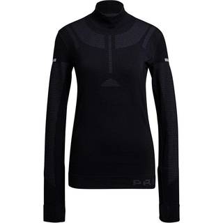 adidas Primeknit Long Sleeve Women - Black, Size L - black