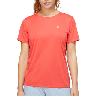ASICS Katakana SS Top Str. L - Reflekterende T-shirt til Dame, Ideel til Løb, Komfortabel Fit