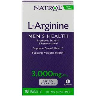 L-Arginin, 3000mg - 90 faner
