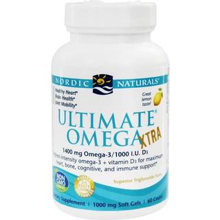 Nordic Naturals - Ultimate Omega Xtra, 1480mg Citron - 60 bløde kapsler
