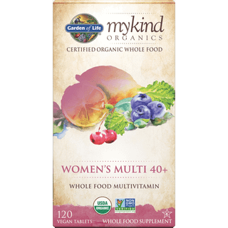 Mykind Organics Kvinders Multi 40+ - 120 veganske tabletter