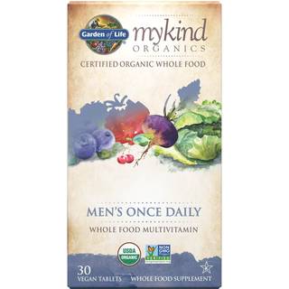 Mykind Organics Mænds Once Daily - 30 veganske tabletter