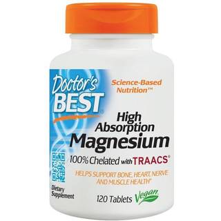 Magnesium med høj absorption, 100 mg - 120 tabletter