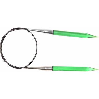 KnitPro Trendz Faste rundpinde 100 cm (3.5-12.00mm) 9.00 mm Grøn Indhold:1 fast rundpind Materiale:Akryl Typer: Faste rundpinde Størrelser:3.50-12.00 mm.