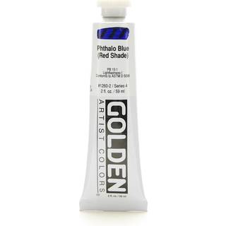 Golden Heavy Body Acryl Maling 2oz-Phthalo Blue-Red Shade