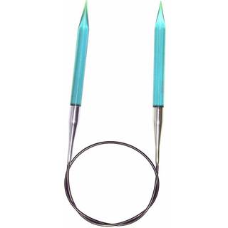 KnitPro Trendz FASTE rundpinde 80 cm (3.5-12.00mm) 5.50 mm Turkis Indhold:1 fast rundpind Materiale:Akryl Typer: Faste rundpinde Størrelser:3.50-12.00 mm.