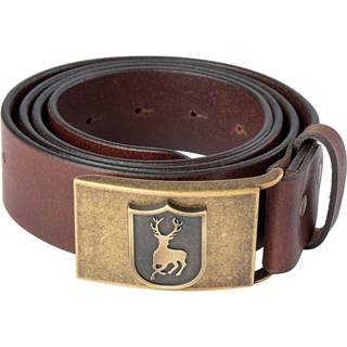 Deerhunter Leather Belt Bælter størrelse 115 cm farve grå