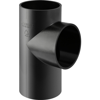 Geberit PE-HD grenrør 88.5° 110-110mm til afløb