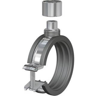 Rørbøjle BSH 1/2" M8/10 87 - 92 mm m/isolering Flamco Trippel