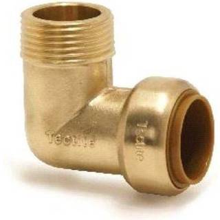 Broen Bøjning tectite muffe/nippel 15 mm x 1/2