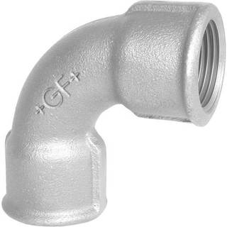 Bøjning 90° galvaniseret kort muffe/muffe 2