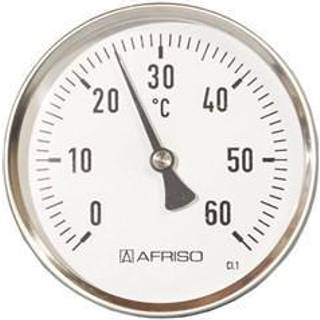 Erik Færgemann Kemi skivetermometer ø83 12 x 100 mm 0-120° c uden dykrør