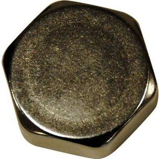 Slutmuffe 3/4" Krom Solar