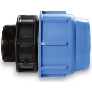 Georg Fischer 3004080242 PEM-kobling PP, lige, plast-udvendigt gevind 25 x G25
