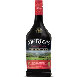 Merrys Strawberry Irish Cream Liqueur whiskylikør 17%