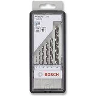 Bosch HSS-G boresæt til metal: Ø 2-8 mm, 6 stk