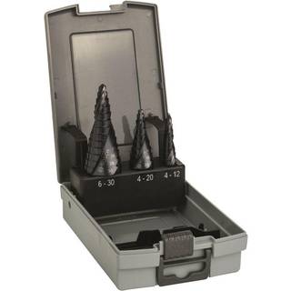 BOSCH HSS-AlTiN trinborsæt 4-12/4-20/6-30 med 3 dele 4-12 mm, 4-20 mm, 6-30 mm