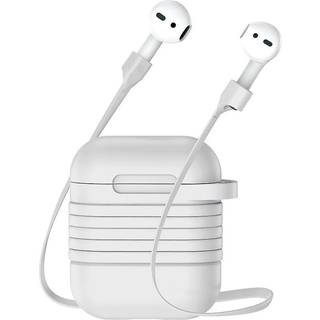 Baseus cover med rem til AirPods : farve - rød