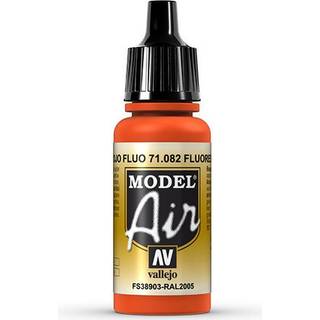 Vallejo Model Air 17Ml Fluorescent Red [Levering: 1-2 dage]