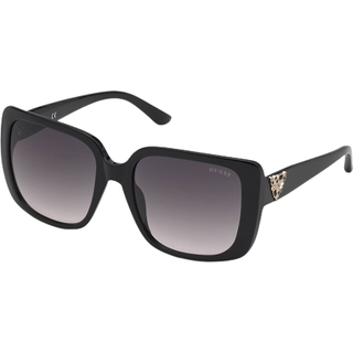 Guess GU7788-S 01B 58 Solbriller Kvinder Black - Shiny Black - 58mm