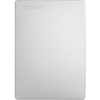 Toshiba Canvio Slim - 2TB - Ekstern Harddisk - Sølv