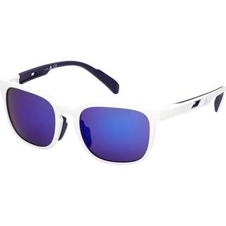 Adidas Sport Unisex SP0033 21Y Solbriller Injiceret Hvid Violet Rund Normal