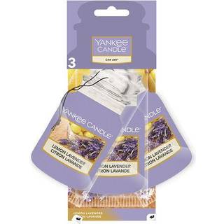 Yankee Candle Car Jar 3 Pack - Lemon Lavender - Lugtfjerner