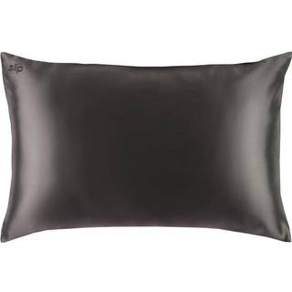 Slip - Pudebetræk I Ren Silke - Queen - Pillowcase Queen Charcoal - For Women