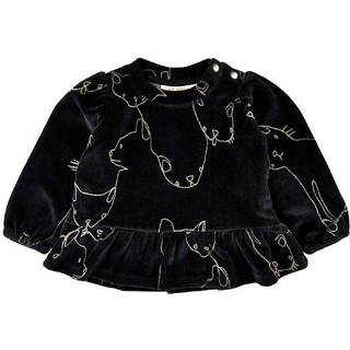 Soft Gallery - SGImery Emili Sweatshirt X-mas - Jet Black - 86/18 mdr.