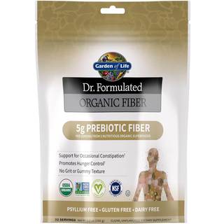 Dr. Formuleret økologisk fiber uden smagsstoffer 6,8 oz (192 g) pulver