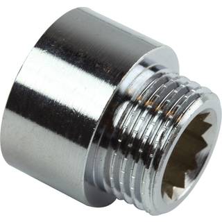 Haneforlænger 1/2" x 20 mm krom