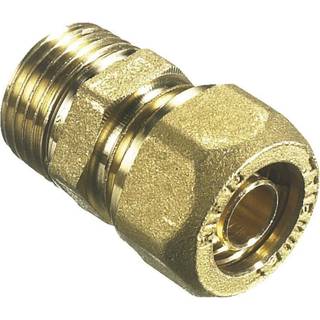 Nippel til PeX rør 1/2" x 18 mm