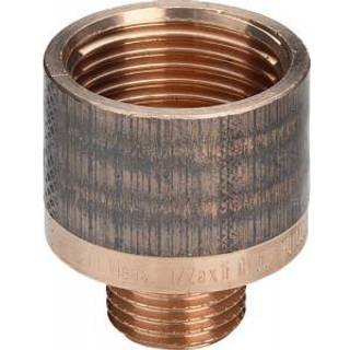 Viega Spidsmuffe 1" x 2" rødgods