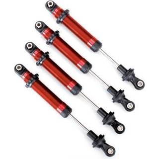 Traxxas 8160R Shocks GTS Red (4) (Use with Lift Kit 8140R)
