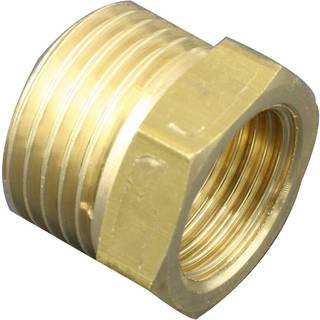 Nippelmuffe messing 1/2" x 3/8"