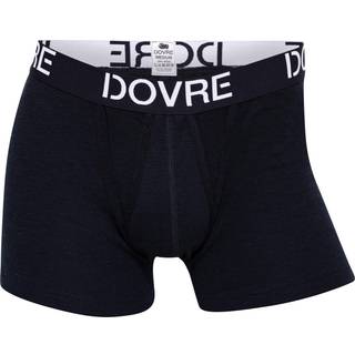 Dovre Wool Boxer With Fly - Black - Small