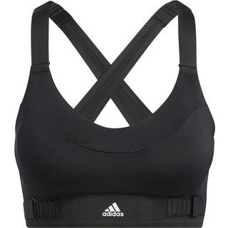 adidas Fastimpact Luxe Run High-Support Løbe-BH, XLAC - Justerbare Stropper, Hurtigttørrende Stoff