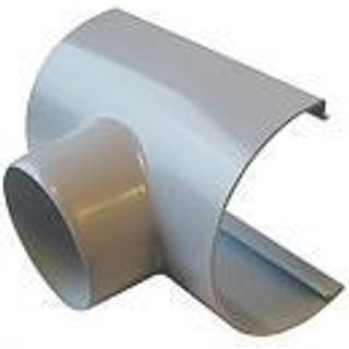 Plastmo justerbart tudstykke, PVC, grå - nr. 11/Ø75 mm
