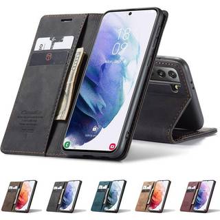 CaseMe Smart FlipCase Samsung Galaxy S21  - bordeaux