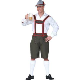 Lederhosen oliven, str. L