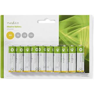 Nedis Alkaline Batteri AA | 1.5 V DC | 10-Pakke