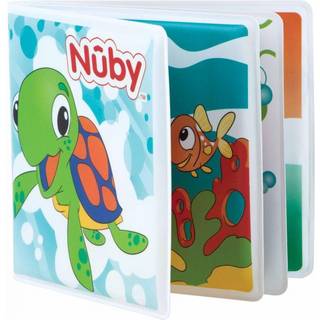 Nuby Bath Fun Time Book med vandfast sider og overraskelse Squeaker Early Education 0 M
