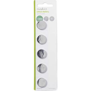 Nedis BALCR20325BL - battery - 5 x CR2032 - Li