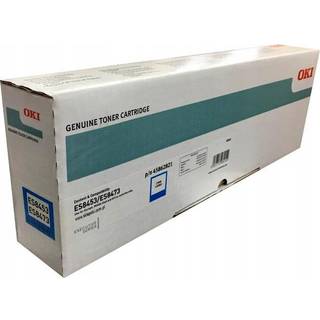Cyan lasertoner - OKI 45862821 - 10.000 sider