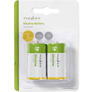 Nedis Alkaline batteri C | 1.5 V DC | 2-Pakke
