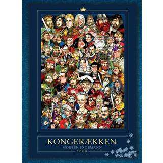 Ingemann: Kongerækken - 1000 brikker