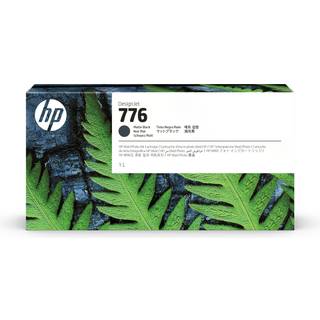 HP 776 blækpatron, 1 liter, Matte Black