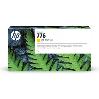 HP 776 blækpatron, 1 liter, Yellow